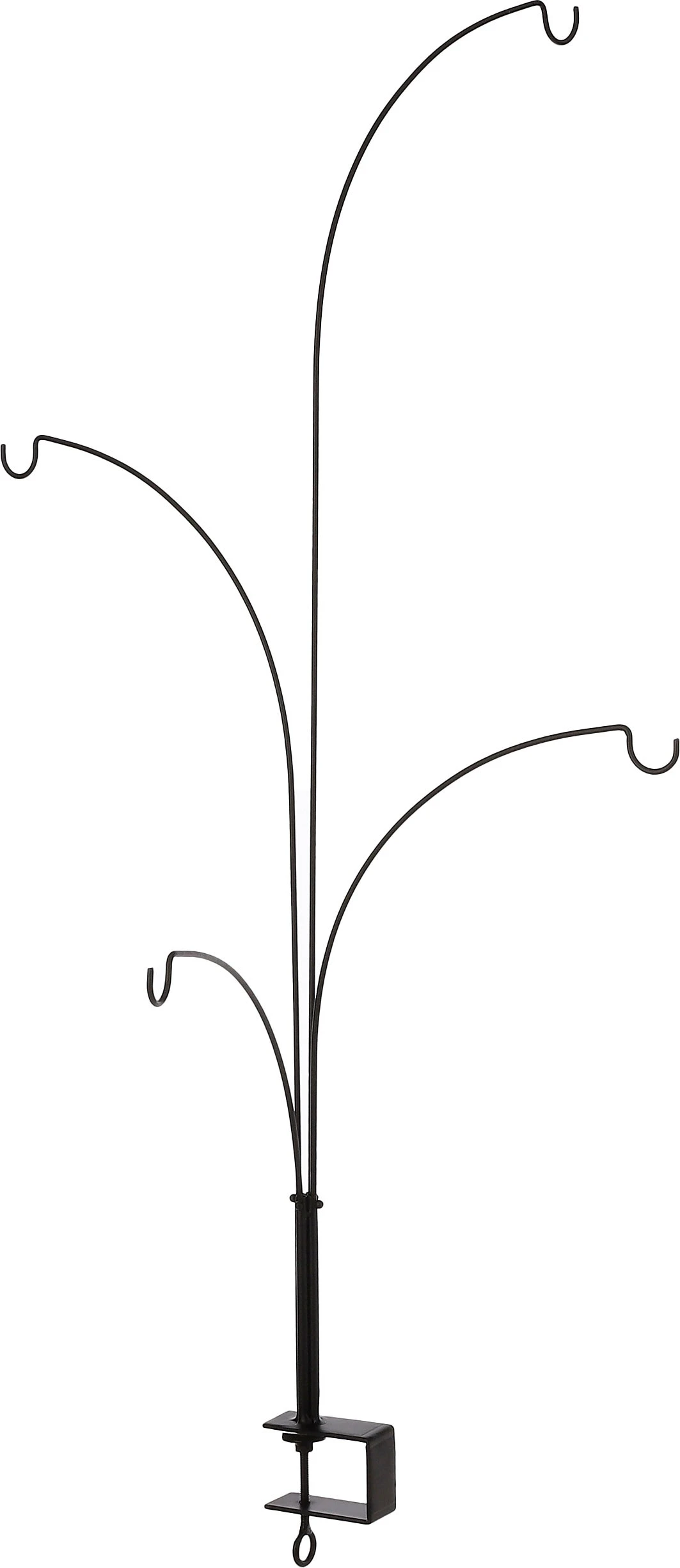 House Of Seasons Kerst Ornament Tafelklem Zwart 4 Haken 46 X 5 X 84 Cm 4 House Of Seasons Kerst Ornament Tafelklem Zwart 4 Haken 46 X 5 X 84 Cm - Afbeelding 2